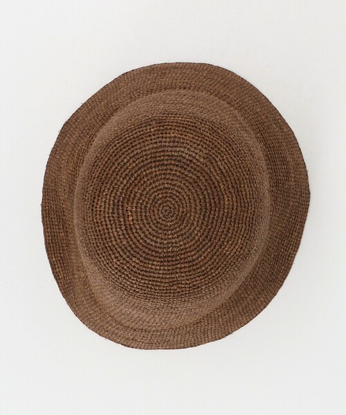 BEAUTY&YOUTH UNITED ARROWS（ビューティーアンドユースユナイテッドアローズ）の「ラフィア バケットハット（ハット・レディース・ナチュラル/オリーブ/ダークブラウン・FREE）」の10枚目の写真