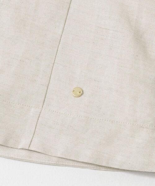 F by ROSSO（エフバイロッソ）の「F by ROSSO　リネン混ビスチェ+半袖Tシャツ（Tシャツ/カットソー・レディース・ベージュ/チェック/チャコールグレー・FREE）」の15枚目の写真