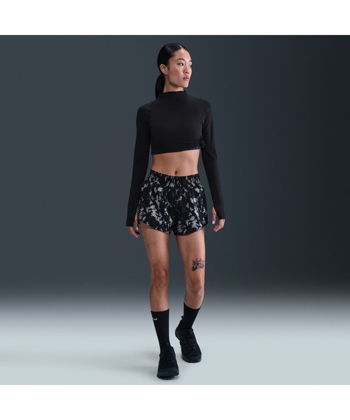 NIKE（ナイキ）の「ナイキ NIKE ナイキ  ワン DF MR 3IN BR ショート（その他パンツ・レディース・ブラック・S/M/L）」の6枚目の写真
