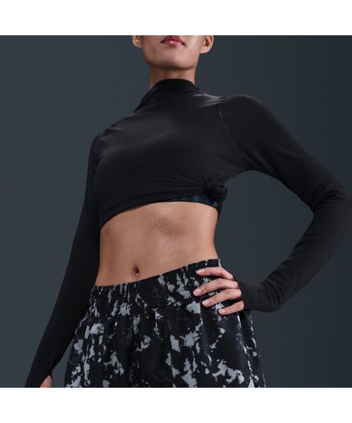 NIKE（ナイキ）の「ナイキ NIKE ナイキ  ワン DF MR 3IN BR ショート（その他パンツ・レディース・ブラック・S/M/L）」の8枚目の写真