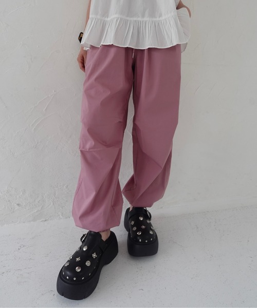 RODEO CROWNS WIDE BOWL（ロデオクラウンズワイドボウル）の「ALMIGHTYパンツ（その他パンツ・レディース・ブラック/ベージュ/ピンク/グレー系その他・MEDIUM/LARGE）」の4枚目の写真