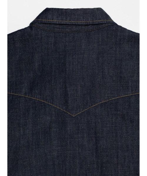 Nudie Jeans(ヌーディージーンズ)の「Nudie Jeans/ヌーディージーンズ George / デニムシャツ / Dark Blue(シャツ/ブラウス・メンズ・ダークブルー・S/M/L)」の6枚目の写真