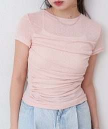 Bab（バブ）の「ドレープニットトップス（その他トップス）」