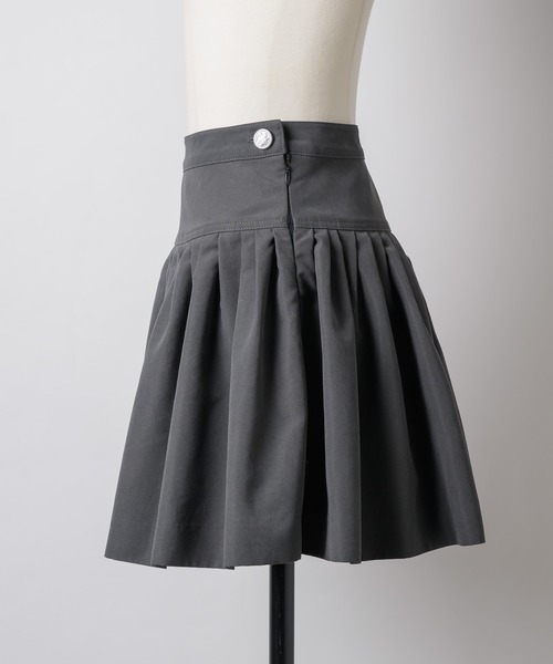 GIUNON（ジウノン）の「random pleated skirt pants / ランダムプリーツスカートパンツ（スカート・レディース・ブラック/グレー・FREE）」の12枚目の写真