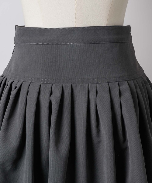 GIUNON（ジウノン）の「random pleated skirt pants / ランダムプリーツスカートパンツ（スカート・レディース・ブラック/グレー・FREE）」の19枚目の写真