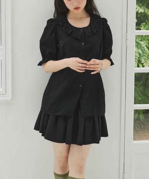 セール】random pleated skirt pants / ランダムプリーツスカート