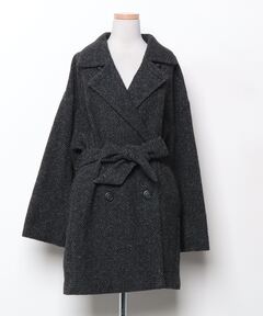 Oversized ツイード ジャケット（その他アウター）｜Deuxieme Classe