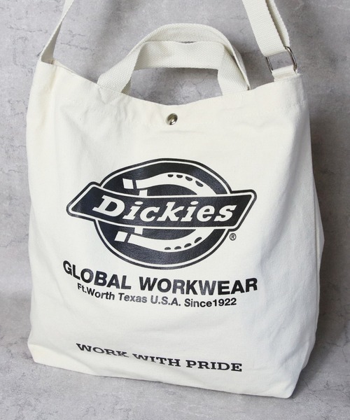 Dickies(ディッキーズ)の「Dickies キャンバス2WAYショルダーバッグ(ショルダーバッグ・メンズ・ホワイト/レッド/ネイビー/ブラック・FREE)」の5枚目の写真