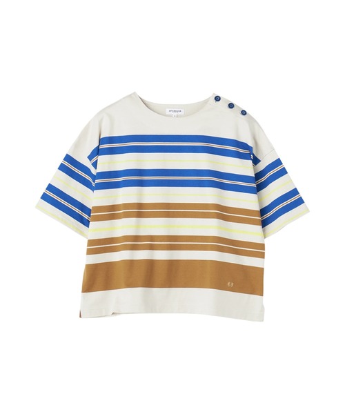McGREGOR(マックレガー)の「マリンパネルボーダー(Tシャツ/カットソー・レディース・ブラウン/ロイヤルブルー/ピンク系その他/アイボリー・L/M)」の10枚目の写真