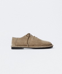 ATTACHMENT（アタッチメント）の「カウレザースエード バブーシュ / COW LEATHER SUEDE BABOUCHE（スリッポン）」