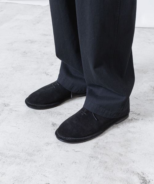 カウレザースエード バブーシュ / COW LEATHER SUEDE BABOUCHE