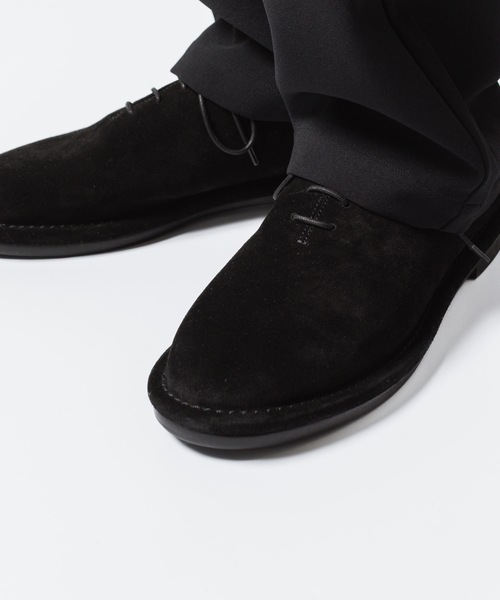 ATTACHMENT(アタッチメント)の「カウレザースエード バブーシュ / COW LEATHER SUEDE BABOUCHE(スリッポン・メンズ・ブラウン/ベージュ/ブラック・42/41/43)」の20枚目の写真