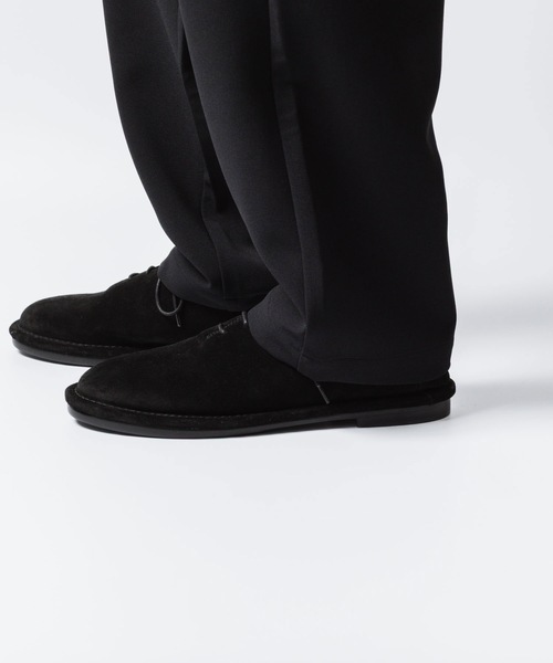 ATTACHMENT(アタッチメント)の「カウレザースエード バブーシュ / COW LEATHER SUEDE BABOUCHE(スリッポン・メンズ・ブラウン/ベージュ/ブラック・42/41/43)」の21枚目の写真