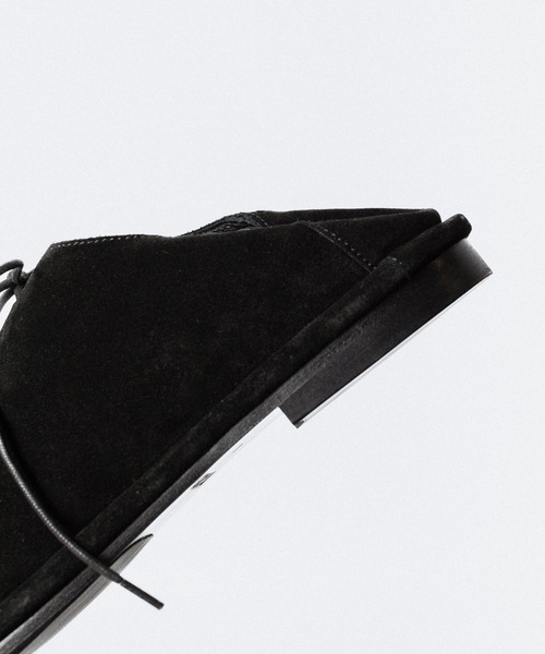 ATTACHMENT(アタッチメント)の「カウレザースエード バブーシュ / COW LEATHER SUEDE BABOUCHE(スリッポン・メンズ・ブラウン/ベージュ/ブラック・42/41/43)」の10枚目の写真