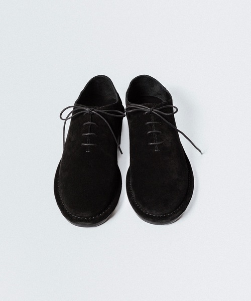 ATTACHMENT(アタッチメント)の「カウレザースエード バブーシュ / COW LEATHER SUEDE BABOUCHE(スリッポン・メンズ・ブラウン/ベージュ/ブラック・42/41/43)」の11枚目の写真