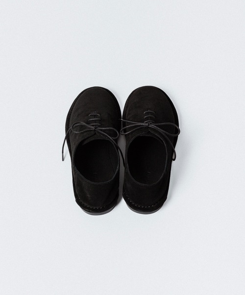 ATTACHMENT(アタッチメント)の「カウレザースエード バブーシュ / COW LEATHER SUEDE BABOUCHE(スリッポン・メンズ・ブラウン/ベージュ/ブラック・42/41/43)」の12枚目の写真