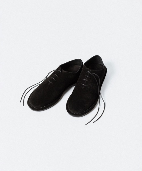 ATTACHMENT(アタッチメント)の「カウレザースエード バブーシュ / COW LEATHER SUEDE BABOUCHE(スリッポン・メンズ・ブラウン/ベージュ/ブラック・42/41/43)」の15枚目の写真