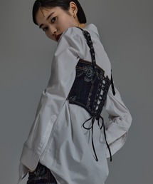 トップス fetico STRETCH JERSEY OFF-SHOULDER TOP FETICO（フェティコ）の「STRETCH JERSEY OFF-SHOULDER TOP