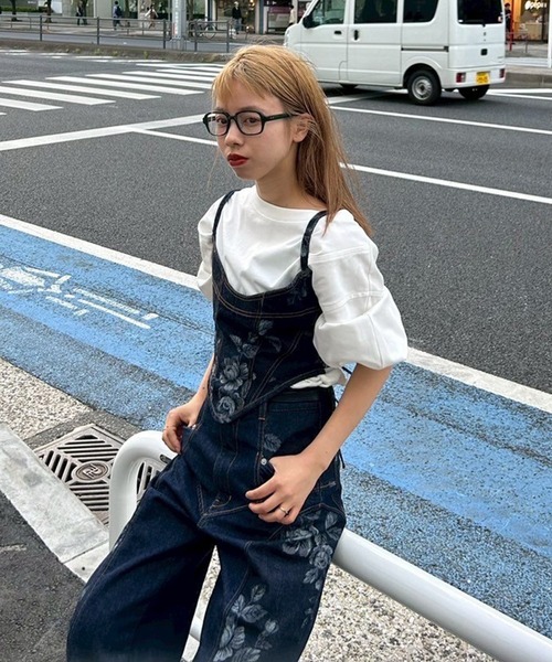 セール】【FETICO/フェティコ】《STUDIOUS別注》ROSE DENIM BUSTIER