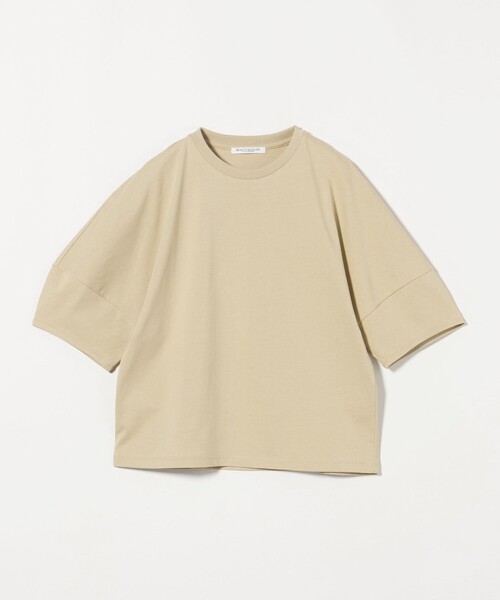 セール】コットン カーブスリーブ 5分袖カットソー 2（Tシャツ
