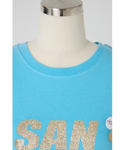 SHEL'TTER ORIGINAL(シェルターオリジナル)の「【NEWTONE】CITY SS25 Tシャツ(Tシャツ/カットソー・レディース・オフホワイト/ブルー/ライトブラック・FREE)」の6枚目の写真