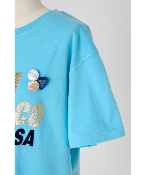 SHEL'TTER ORIGINAL(シェルターオリジナル)の「【NEWTONE】CITY SS25 Tシャツ(Tシャツ/カットソー・レディース・オフホワイト/ブルー/ライトブラック・FREE)」の8枚目の写真