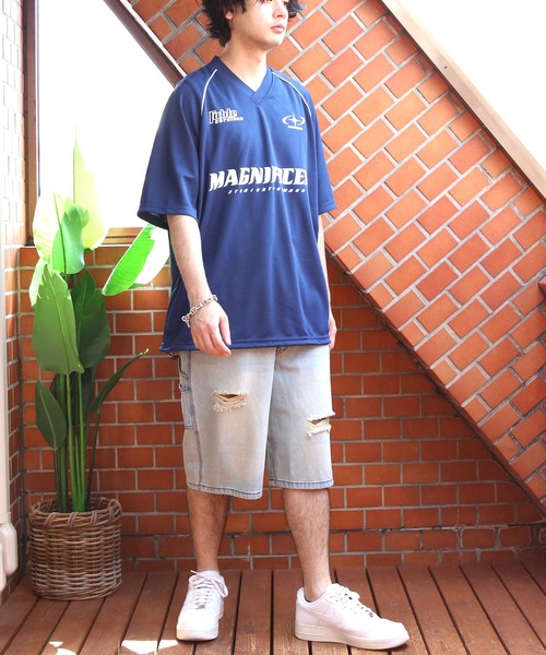 THRASHER（スラッシャー）の「THRASHER　デニムペインターハーフパンツ（デニムパンツ・メンズ・ブラック/インディゴブルー/サックスブルー/ブルー系その他/ブラック系その他/ライトブルー・X-LARGE/MEDIUM/LARGE）」の18枚目の写真