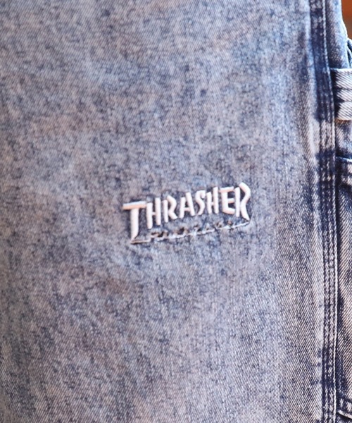 THRASHER（スラッシャー）の「THRASHER　デニムペインターハーフパンツ（デニムパンツ・メンズ・ブラック/インディゴブルー/サックスブルー/ブルー系その他/ブラック系その他/ライトブルー・X-LARGE/MEDIUM/LARGE）」の12枚目の写真