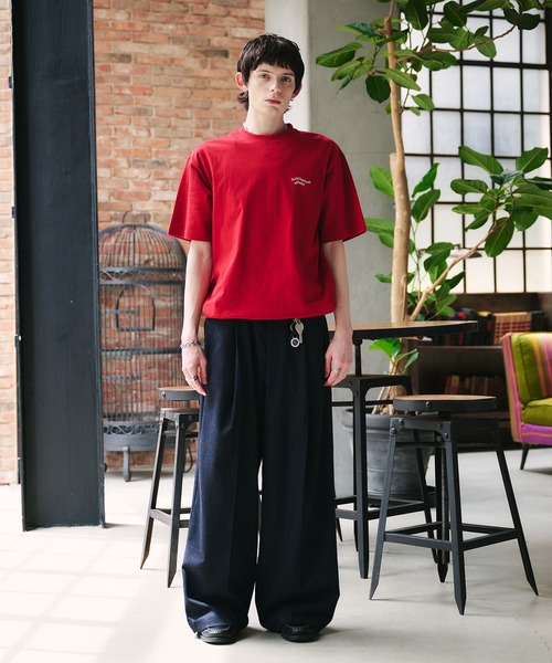 Dunst ♥ UNISEX WAVE LOGO T-SHIRT /追跡付 Designer fashion, Seoul-fully created | W Concept