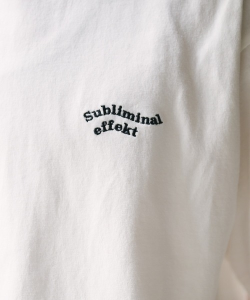 Adoon plain(アドーンプレーン)の「【新色追加 ネイビー系】WAVE LOGO DRAWCORD T-SHIRT / ウェーブロゴドローコードT(Tシャツ/カットソー・メンズ・ブラック/ネイビー/ブラウン/レッド/オフホワイト/その他/ライトブラウン/レッド系その他/ネイビー系・MEDIUM/LARGE)」の11枚目の写真