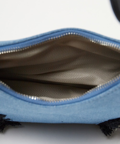 BLANK　（ブランク）の「▲フリンジデニムショルダーバッグ（ショルダーバッグ・レディース・ピンク/ホワイト/ブラック・FREE）」の17枚目の写真