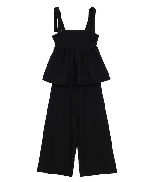 SWEAT PEPLUM SET ROMPERS（サロペット/オーバーオール）｜Ameri