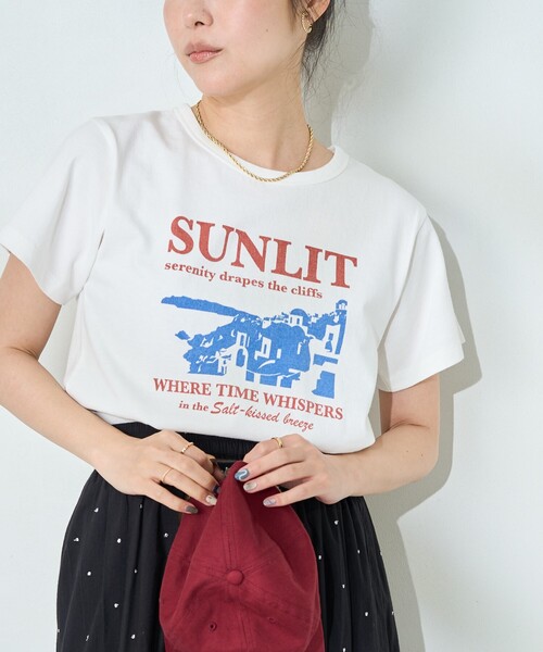 セール】ヴィンテージ プリントミニTシャツ（Tシャツ/カットソー