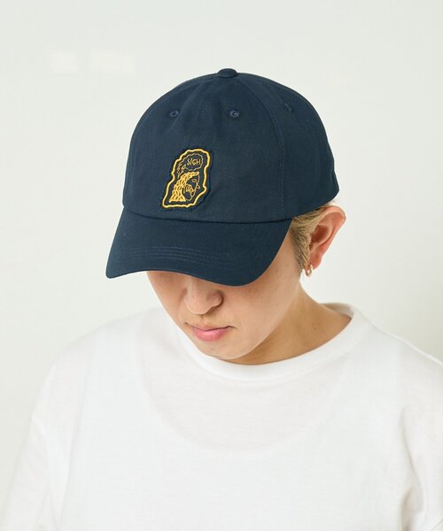 BIRTHDAY BAR（バースデイバー）の「norahi x BIRTHDAY BAR ワンポイント刺繍キャップ（キャップ・レディース・ベージュ/ネイビー・0）」の19枚目の写真