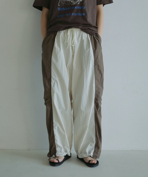アンヌーク　パラシュートパンツ anuke（アンヌーク）の「Bicolor Parachute Pants（その他パンツ