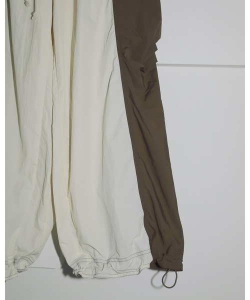 アンヌーク　パラシュートパンツ セール】Bicolor Parachute Pants（その他パンツ）｜anuke