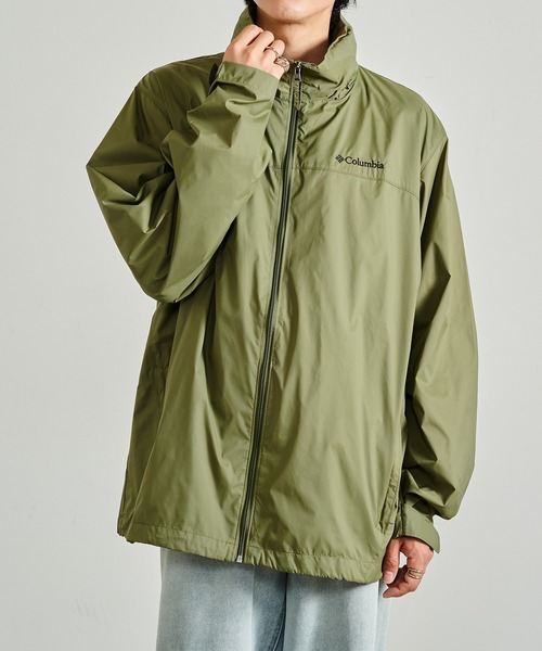 希少Columbia ナイロンジャケット Columbia×Kinetics×atmos girls 'Pinky Peak Jacket'ナイロン