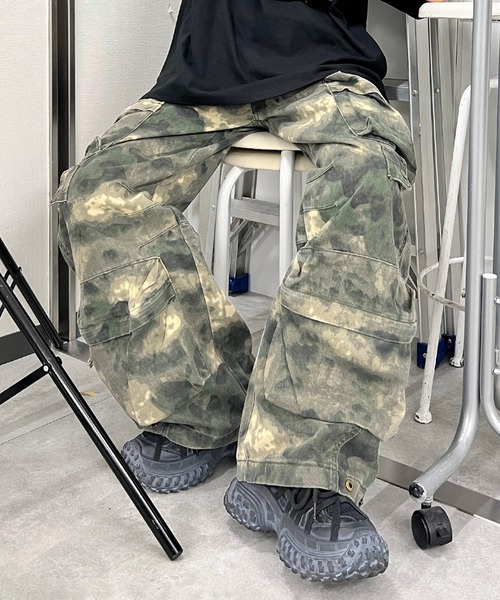 カモフラユーティリティカーゴパンツ（その他パンツ）｜Figments