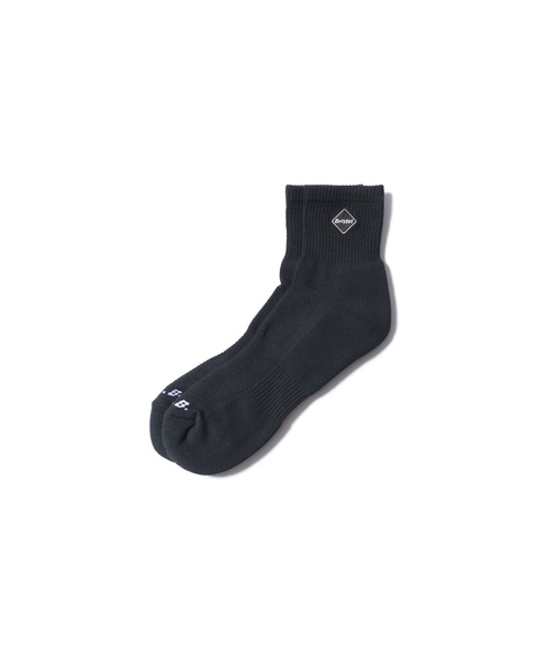 F.C.Real Bristol(エフシーレアルブリストル)の「SHORT SOCKS(ソックス/靴下・メンズ・ブラック/ホワイト・MEDIUM/LARGE)」の1枚目の写真