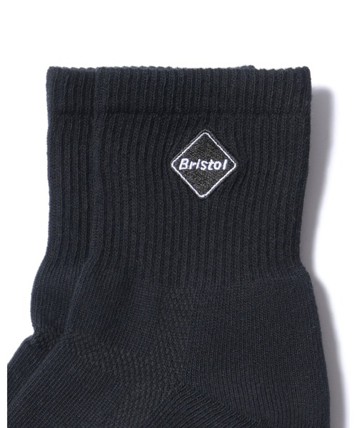 F.C.Real Bristol(エフシーレアルブリストル)の「SHORT SOCKS(ソックス/靴下・メンズ・ブラック/ホワイト・MEDIUM/LARGE)」の4枚目の写真
