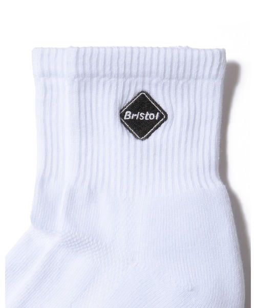 F.C.Real Bristol(エフシーレアルブリストル)の「SHORT SOCKS(ソックス/靴下・メンズ・ブラック/ホワイト・MEDIUM/LARGE)」の5枚目の写真