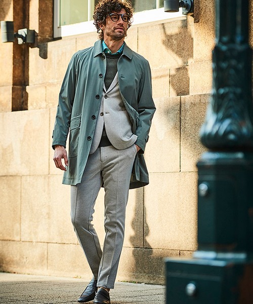 g-stage（ジーステージ）の「G-STAGE 清涼＆吸水速乾 バーズアイストレッチテーパードパンツ（その他パンツ・メンズ・ライトブルー/ベージュ/ライトグレー・44/46/50/48）」の8枚目の写真