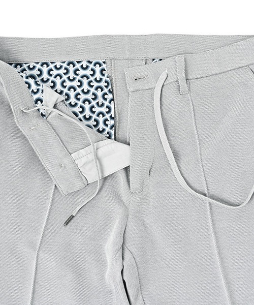 g-stage（ジーステージ）の「G-STAGE 清涼＆吸水速乾 バーズアイストレッチテーパードパンツ（その他パンツ・メンズ・ライトブルー/ベージュ/ライトグレー・44/46/50/48）」の17枚目の写真