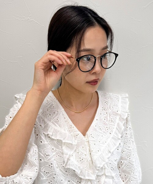 fredy emue（フレディエミュ）の「調光レンズボストンサングラス（サングラス・レディース・ブラック/ブラウン系その他・FREE）」の8枚目の写真