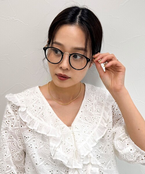 fredy emue（フレディエミュ）の「調光レンズボストンサングラス（サングラス・レディース・ブラック/ブラウン系その他・FREE）」の9枚目の写真