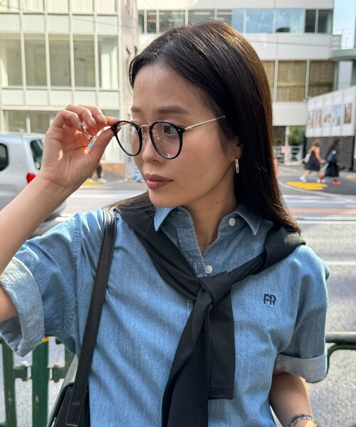 fredy emue（フレディエミュ）の「調光レンズボストンサングラス（サングラス・レディース・ブラック/ブラウン系その他・FREE）」の11枚目の写真