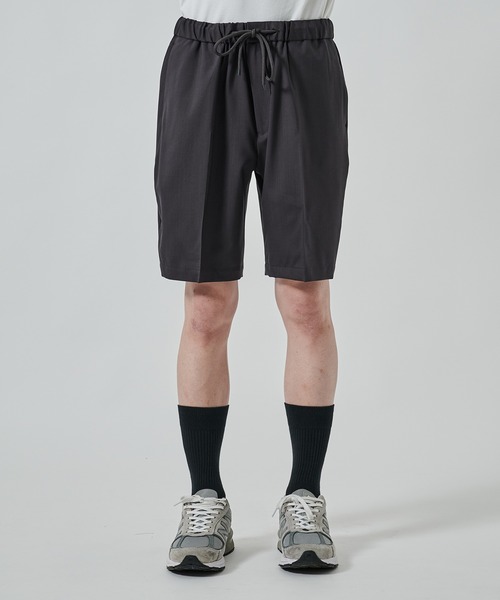 markaware(マーカウェア)の「【MARKAWARE/マーカウェア】FLAT TAPERED EASY SHORTS(その他パンツ・メンズ・ダークグレー/ネイビー/ブラック・1/2)」の15枚目の写真