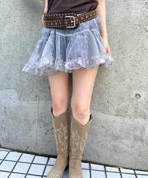 3.3 Field Trip/レオパードオーガンジースカート