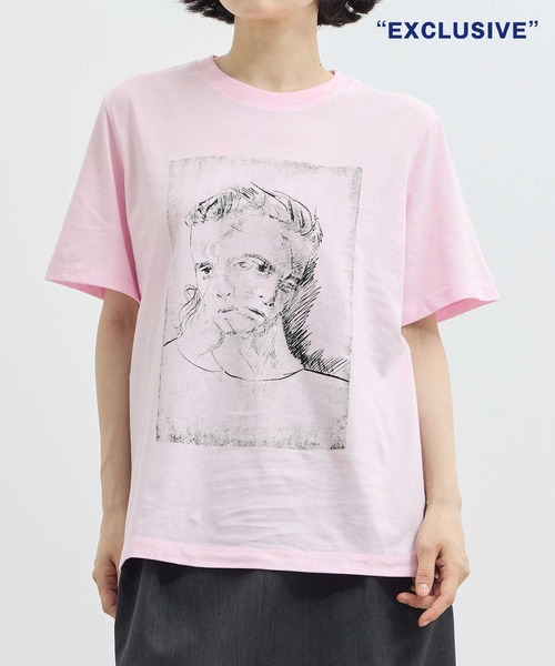 アキラナカ♡リネンダンガリーシャツ1 宇多田ヒカル AKIRANAKA/アキラナカ】EX.Graphic Art Tee A/別注グラフィック