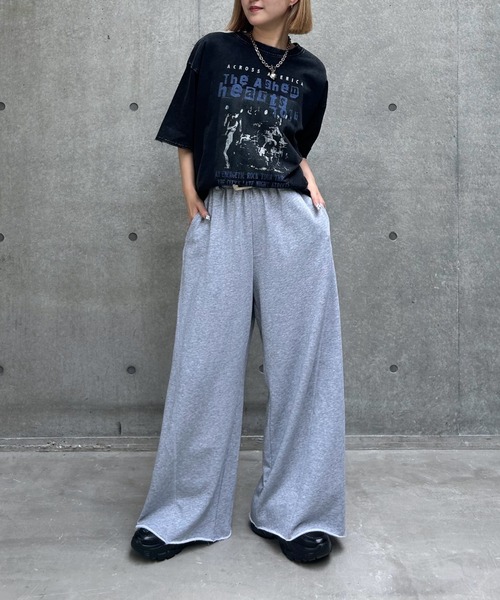 ページボーイ パンツ WEB限定サイズあり>タックデニムパンツ（デニムパンツ